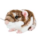 Hamster de pelúcia, marrom escuro, 18 cm, unissex Hamster de pelúcia, marrom escuro, 18 cm, unissex