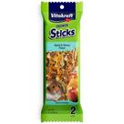 Hamster Treat Vitakraft Crunch Sticks de maçã e mel 100g Hamster Treat Vitakraft Crunch Sticks de maçã e mel 100g