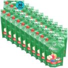 Hana Natural Life Maçã Blueberry Chia 80g Snacks Para Cães Adultos Kit Com 20