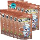 Hana Tastefull Nuggets Para Gatos Frango Assado 40g Kit 10 un