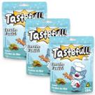 Hana Tastefull Para Gatos Kit 3 Un Frutos Do Mar 150g