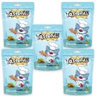 Hana Tastefull Para Gatos Kit 5 Un Frutos Do Mar 40g