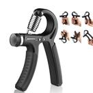 Hand Grip Ajustável Premium 560kg Fortalecedor Mãos Punhos Antebraços Treino Fitness Fisioterapia Pegada Esporte