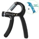 Hand Grip Exercitador Para Mãos Punho Emborrachado Preto + Chaveiro CBRN19038
