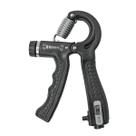 Hand Grip Mão Ajustavel 60kg C/ Contador Flexor De Punho Antebraço Exercício Funcional Fisioterapia Cor:Preto