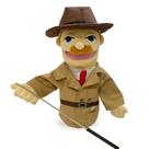Hand Puppet com Entriloquist Puppet Detective 40cm