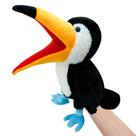 Hand Puppet é um bicho de pelúcia Toucan Puppet para crianças