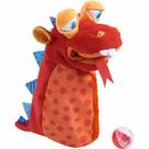 Hand Puppet HABA Eat it Up Dragon para crianças de 2 a 4 anos