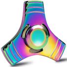 Hand Spinner Creative Rainbow Three Leaf Zinc Alloy Metal