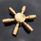 Hand Spinner Finger Finger Core Copper Core em forma de bala 65 mm