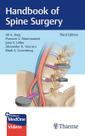 HANDBOOK OF SPINE SURGERY, Autor: BAAJ / ALI A. BAAJ, PRAVEEN MUMMANENI, JUAN S. URIBE, ALEXANDER R. VACCARO, MARK S. GREENBERG