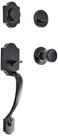 Handleset Amazon Basics com cilindro único Tulip Knob