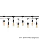 Hang Himmel 8xE27 Germany - 5.m - Preto Hang Himmel 8xE27 Germany - 5.m - Preto