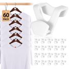 Hanger Hooks HOUSE DAY Space Saving, pacote com 60 unidades, branco Hanger Hooks HOUSE DAY Space Saving, pacote com 60 unidades, branco
