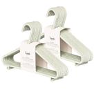 Hangers 3 Sprouts Wheat Straw Plastic, pacote com 30 unidades para crianças