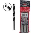 Hansa Tecnica Broca Aco Carbono 3 Ponta Htom 08Mm - Kit C/5 Pc