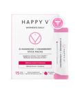 Happy V D-Manose com Cranberry Suplemento 15 sachês stick