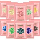 Hard Wax Beads Bouvetan de 1 kg, pacote com 10 variedades de grãos de cera Hard Wax Beads Bouvetan de 1 kg, pacote com 10 variedades de grãos de cera