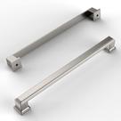 Hardware de gabinete Amerdeco, pacote com 10 unidades, níquel acetinado, 19,2 cm Hardware de gabinete Amerdeco, pacote com 10 unidades, níquel acetinado, 19,2 cm