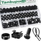 Hardware Tanbupu 120 unidades M6 x 16 mm para montagem em rack, porcas e parafusos