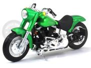 Harley 2000 Flstf Street Stalker Verde S37 1/18 Maisto