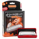 Harmonica Hohner Gaita de Boca Profissional Golden Melody 542/20 Gaita em C (Dó)
