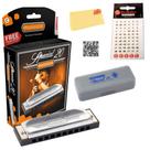 Harmônica Hohner Special 20 em Si com Estojo - Kit Completo Harmônica Hohner Special 20 em Si com Estojo - Kit Completo