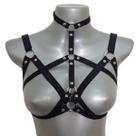 Harness arreio de busto feminino em elastico Darkness