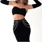 Harness - Cinto com Detalhes em Correntes