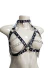 Harness com pingente gilete Blackmoon