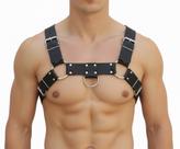 Harness em H BY021 Couro Legítimo