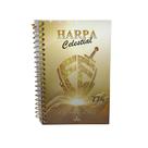 Harpa celestial letra hipergigante capa espiral dourado fé Harpa celestial letra hipergigante capa espiral dourado fé