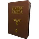 Harpa Cristã Grande Luxo Marrom Cpad