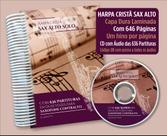 Harpa Cristã Sax Alto Solo Capa Dura Espiral 16x23cm