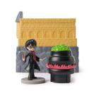 Harry potter - boneco harry potter com cenário - mini playset - spin master