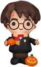 Harry Potter inflável com Pumpkin Gemmy Airblown Harry Potter inflável com Pumpkin Gemmy Airblown