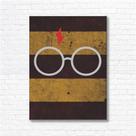 Harry Potter - Placa Decorativa - 30x20 cm - Óculos Harry Potter - Placa Decorativa - 30x20 cm - Óculos