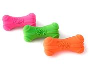 Hartz DuraPlay Brinquedo de Látex com Apito para Cães Pequenos, Pacote com 3 Ossos Hartz DuraPlay Brinquedo de Látex com Apito para Cães Pequenos, Pacote com 3 Ossos
