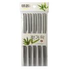 Hashi Aço Inox 5 Pares Ecológico Japonês Oriental Para Sushi Hashi Aço Inox 5 Pares Ecológico Japonês Oriental Para Sushi