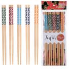 Hashi Kit 5 Pares Para Cozinha Oriental Sushi Sashimi Bambu - Art House