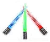 Hashis Sabre de Luz Star Wars Hashis Luminosos para Adultos Sabres de Luz Reutilizáveis para Sushi Presentes Star Wars