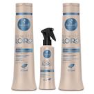 Haskell Bendito Loiro Shampoo Condic 500ML e Fluido Proteico