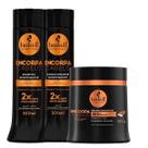 Haskell Encorpa Cabelo Duo 300ml e Mascara 500g