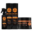 Haskell Encorpa Cabelo Kit Duo 300ml Mascara 300g e Leave-in 120ml