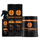 Haskell Encorpa Cabelo Kit Duo 300ml Mascara 500g e Leave-in 120ml