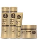 Haskell Mandioca Duo 300ml Leave-in 150g e Mascara 300g