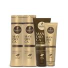 Haskell Mandioca Duo 300ml Leave-in 240g e Ativador de Cachos 240g Haskell Mandioca Duo 300ml Leave-in 240g e Ativador de Cachos 240g