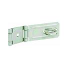 Hasp de segurança com dobradiça dupla National Hardware zincado 11 cm