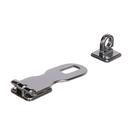 Hasp de segurança marítima SEACHOICE 7,5 cm x 2,5 cm em latão cromado Hasp de segurança marítima SEACHOICE 7,5 cm x 2,5 cm em latão cromado