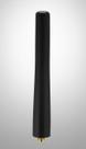 Haste Antena Universal Teto Encaixe Redondo Preto